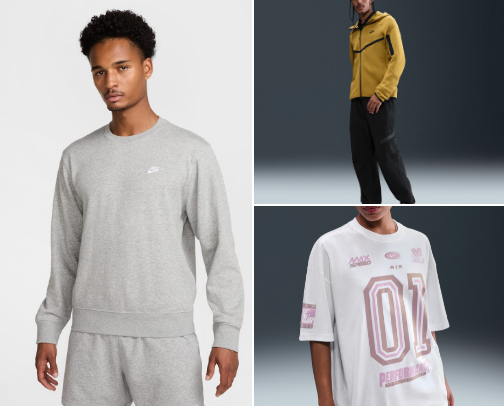 Nike Streetwear Essentials: The 2026 Collection🤑✨ cover photo collage