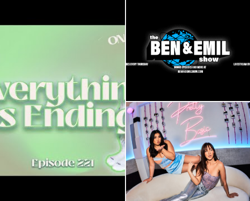 The Pop Culture Podcasts I Play on Repeat cover photo collage