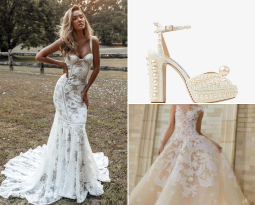 Taylor and Travis' Dream Wedding 💍 cover photo collage