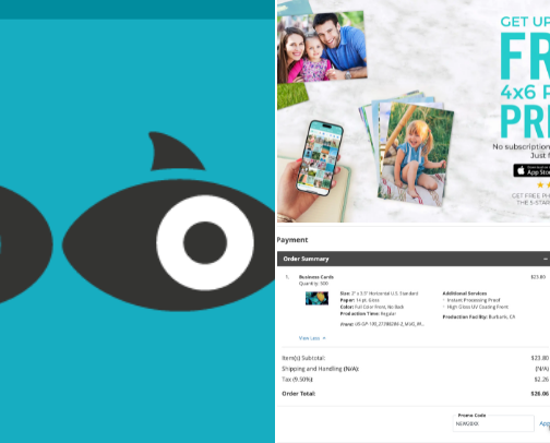 Printing cover photo collage