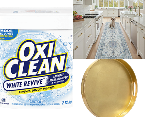 Kitchen Refresh + Saving Grace Laundry Hack cover photo collage