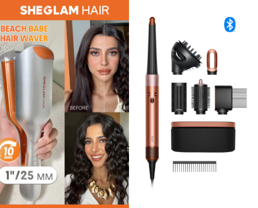 *Best Hair Styling Tools* cover photo collage