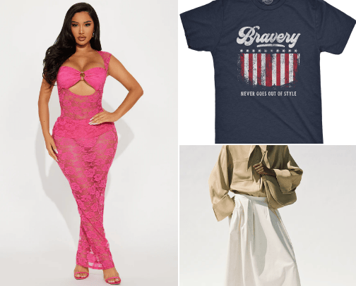 Baju wanita elegant dan nyaman cover photo collage