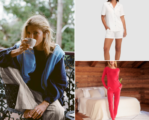 Best Women’s Loungewear Sets & Comfy Outfits for Everyday Wear cover photo collage