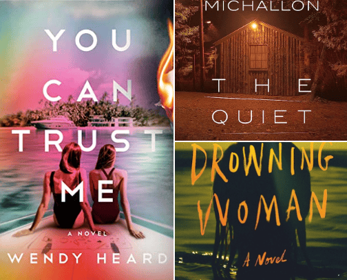 Best New Thriller Books Summer 2023 cover photo collage