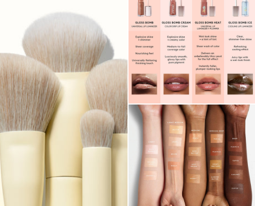 My favorite beauty recs cover photo collage