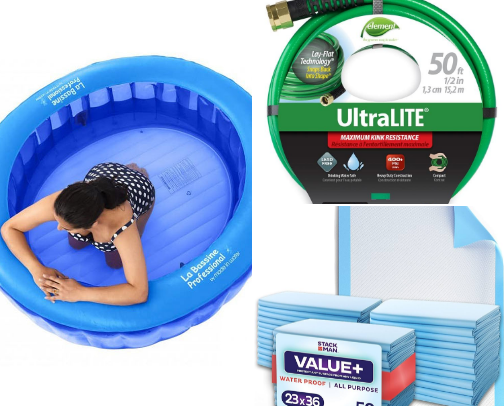 Home Birth Supplies cover photo collage