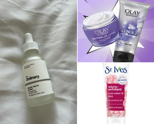Skincare I Trust for Real Mom Skin cover photo collage