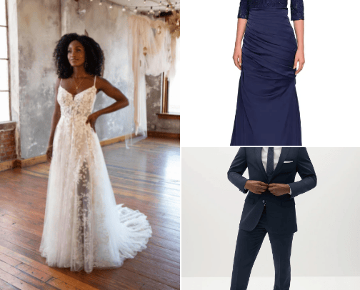 Very Demure (Wedding) cover photo collage