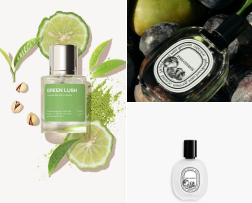 If you want to smell green, fresh, tarte, and sophisticated cover photo collage