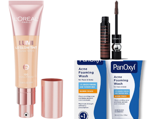 Makeup for mature skin cover photo collage