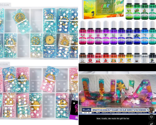 My crafting essentials cover photo collage