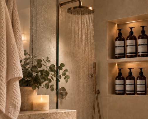 The Shower 🚿 | All My Essentials cover photo collage