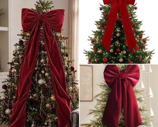 The Perfect Finishing Touch bows and velvet accents! 🎀✨ cover photo collage