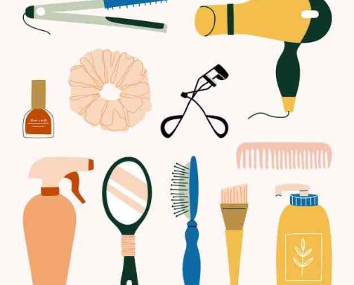 Cute hairstyles? These are my go-to products to use! cover photo collage