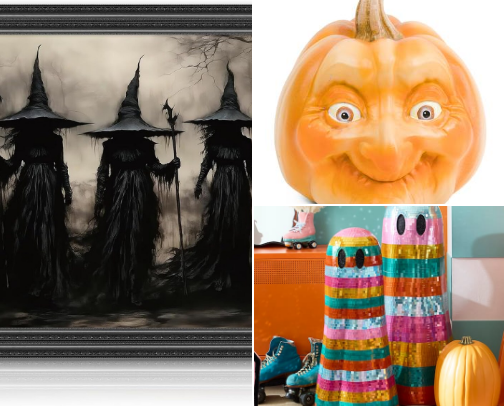 Spooky stuff cover photo collage