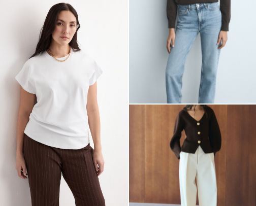 Mango Must-Have Pieces/ Clean & modern Style cover photo collage