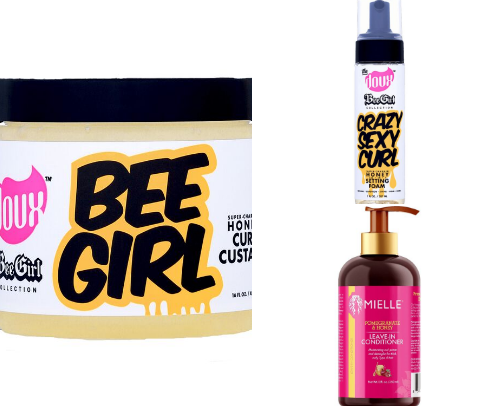 My Natural Hair Go-tos cover photo collage