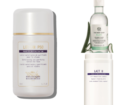 Skin care cover photo collage