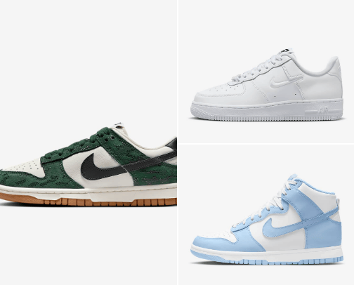 Women's Sneakers & Shoes. Nike. cover photo collage