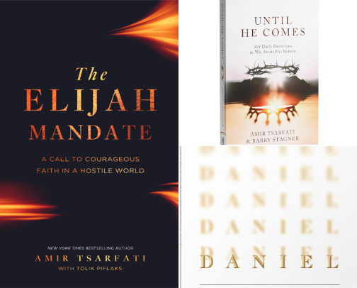 Books on Bible Prophecy cover photo collage
