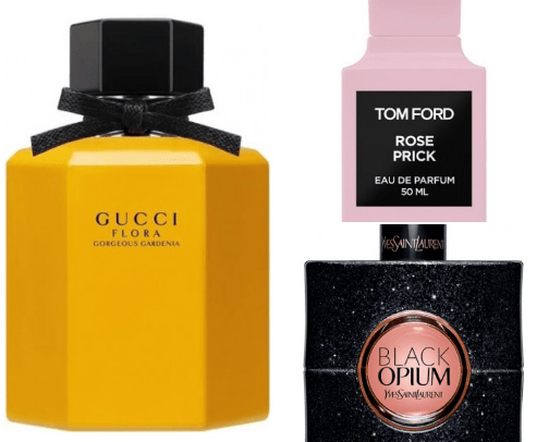 favourite perfumes cover photo collage