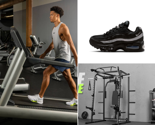 Premium Sportswear & Fitness Essentials cover photo collage