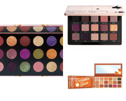 Eyeshadow plattes cover photo collage