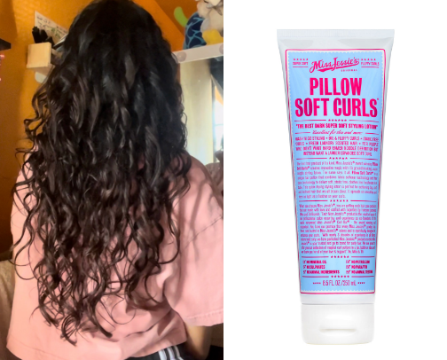 MUST HAVE curly hair products that leave your curls soft & bouncy! 🎀🫧 cover photo collage