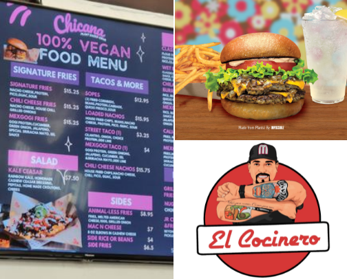 Vegan Food Around The World cover photo collage