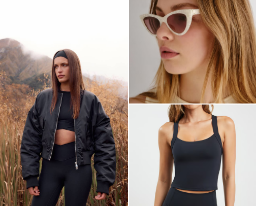 Blending Street with Active Wear cover photo collage
