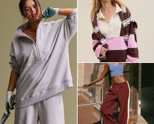 Comfy, Cozy, and Casual by Aerie🧁🧁 cover photo collage