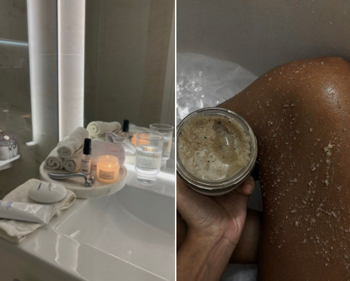 bath & body cover photo collage