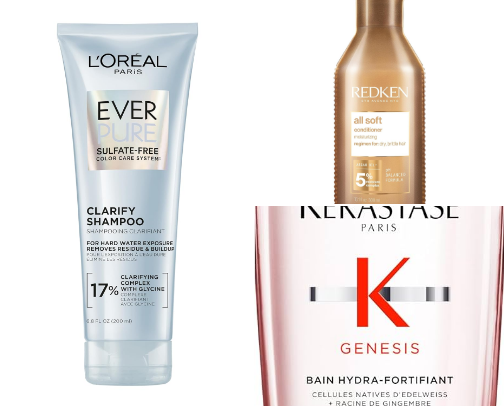 Fav Hair Products for Healthy Hair cover photo collage