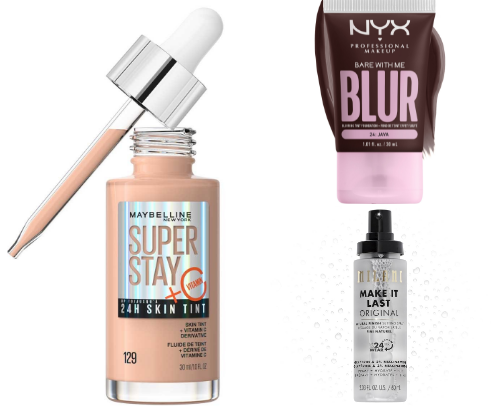 My Favorite Drug Store Makeup products cover photo collage