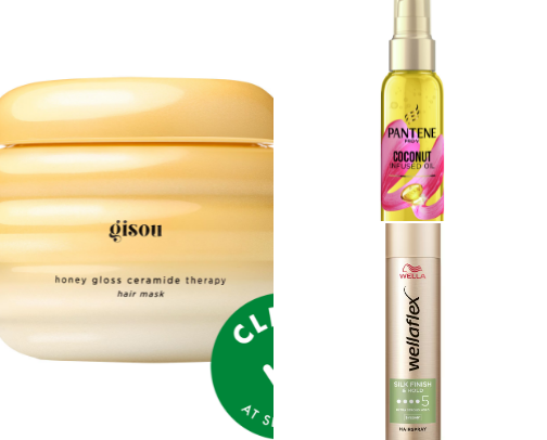 Haircare products that I love cover photo collage