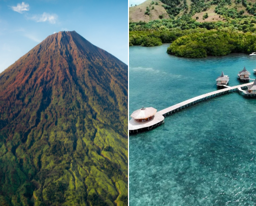 Recommended Tourist Destinations in Indonesia cover photo collage