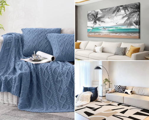Transform Your Space: Home Decorating Must-Haves cover photo collage
