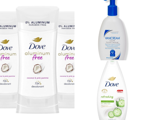 Skincare/Personal Hygiene Recs cover photo collage