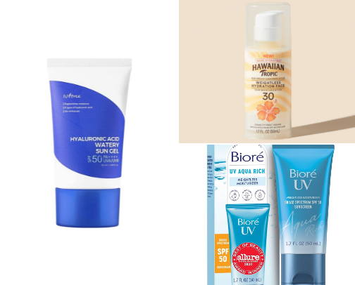 BEST AFFORDABLE SUNSCREENS☀️ cover photo collage