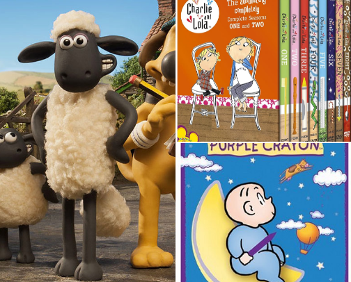 Underrated and under-stimulating kids shows cover photo collage