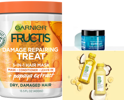 Hair products💆🏻‍♀️💖 cover photo collage