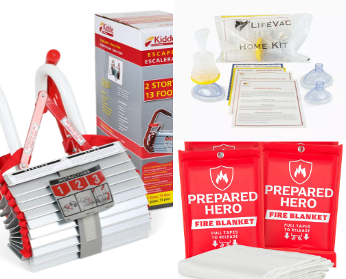 Home Safety and First Aid cover photo collage