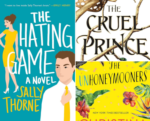 TROPES THAT HIT: BOOKTOK FAVES YOU NEED ON YOUR TBR cover photo collage