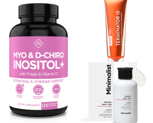Cheap acne/dark spot product that works wonders cover photo collage