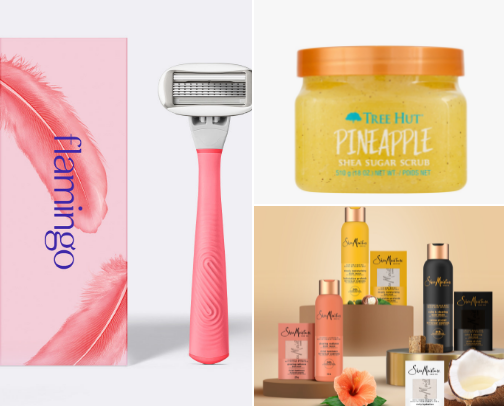 Essential shower products for the beautiful woman🧼🩷 cover photo collage
