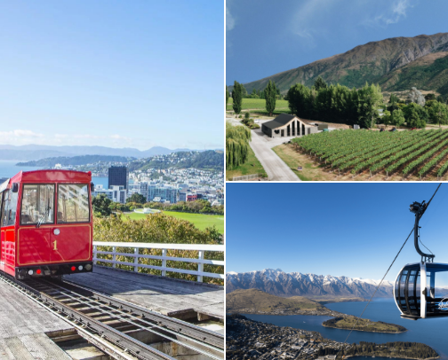3 Weeks in New Zealand over Christmas/NYE (carry-on only) cover photo collage