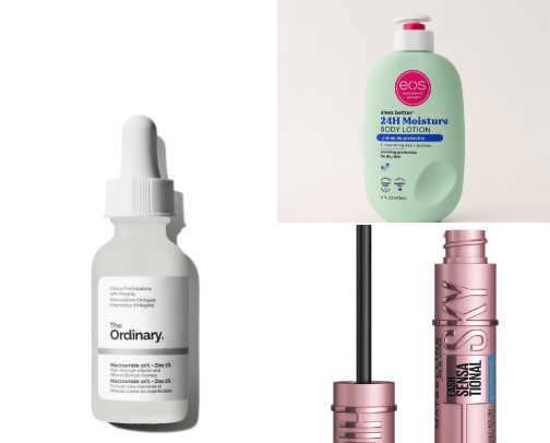 My favorite beauty recs cover photo collage