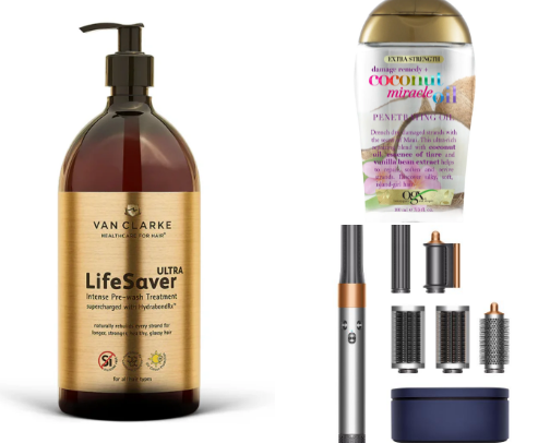 This Way To Gorgeous Healthy Hair cover photo collage
