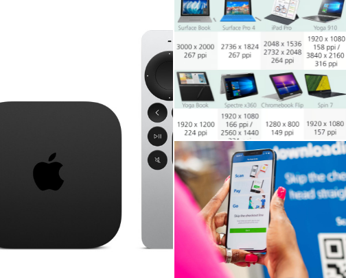 Tech products cover photo collage